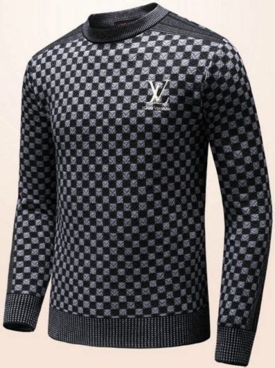 louis vuitton sweaters men|Louis Vuitton damier sweater.